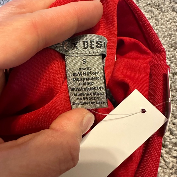 Red cocktail dress, NWT - Picture 3 of 7